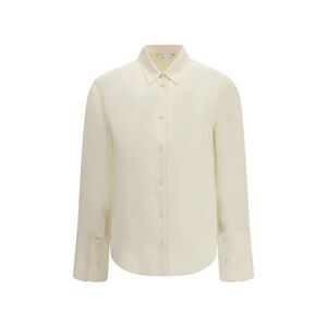 Max Mara Pure Beige Silk Dress Women's Shirt